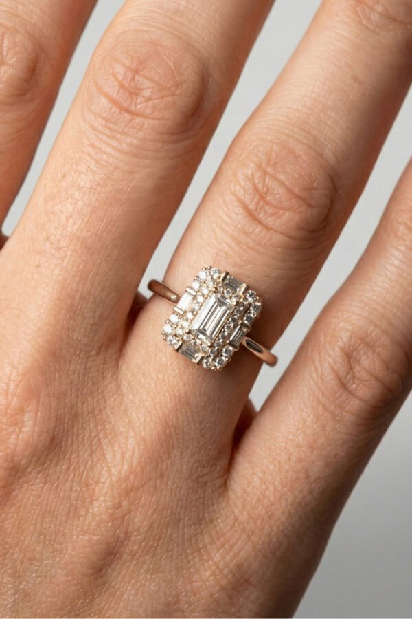 Xuping Baget Ayarlanabilir Kadın Yüzük Kararmaz Xuping Yüzük