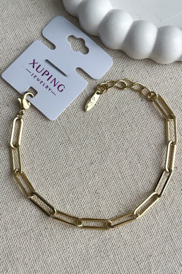 Xuping 14K 17+2 CM Ataş Kadın Bileklik Kararmaz Kadın Xuping Bileklik