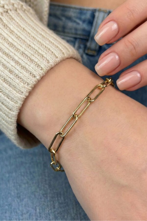 Alternative view of Xuping 14K 17+2 CM Ataş Kadın Bileklik Kararmaz Kadın Xuping Bileklik