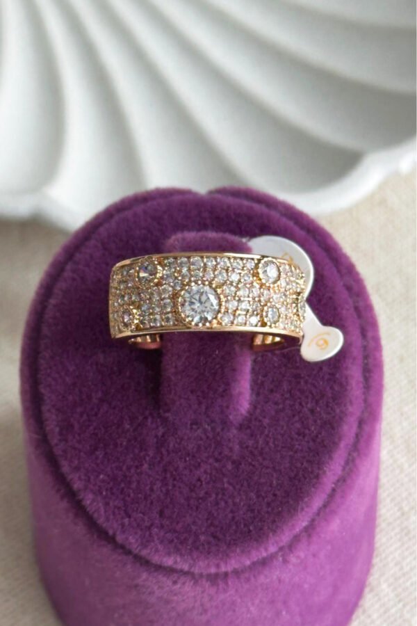 Alternative view of Caprea 18 K Xuping Oval Kadın Yüzük Kadın Kararmaz Yüzük Xuping Yüzük