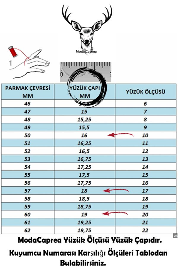 Alternative view of Caprea Xuping 18K Taşlı Tarak Kadın Kararmaz Yüzük Xuping Yüzük