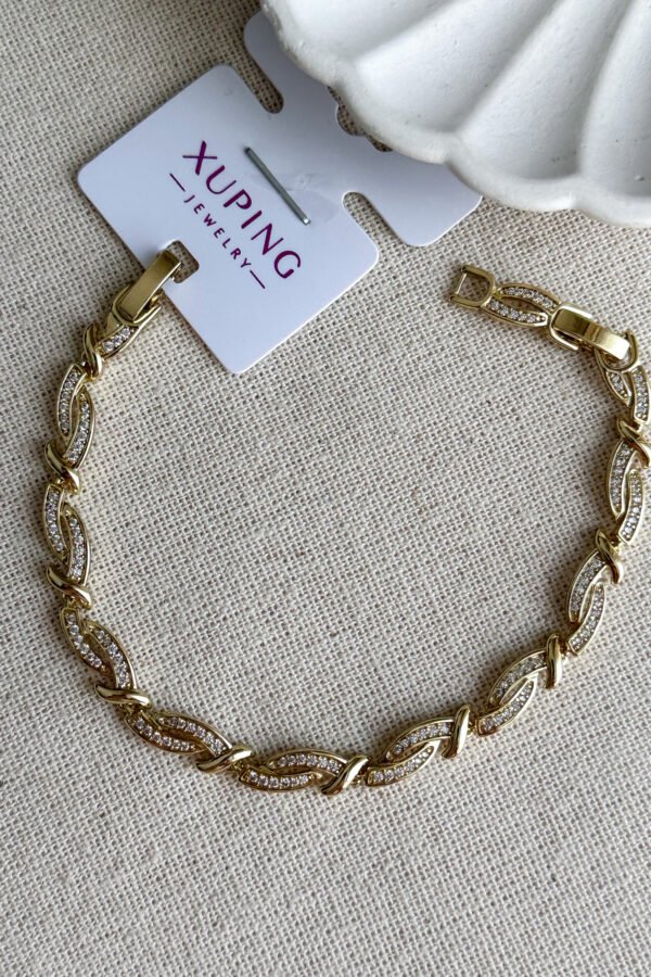 Alternative view of Xuping 14K 17+2 CM Sonsuzluk Kadın Bileklik Kararmaz Kadın Xuping Bileklik