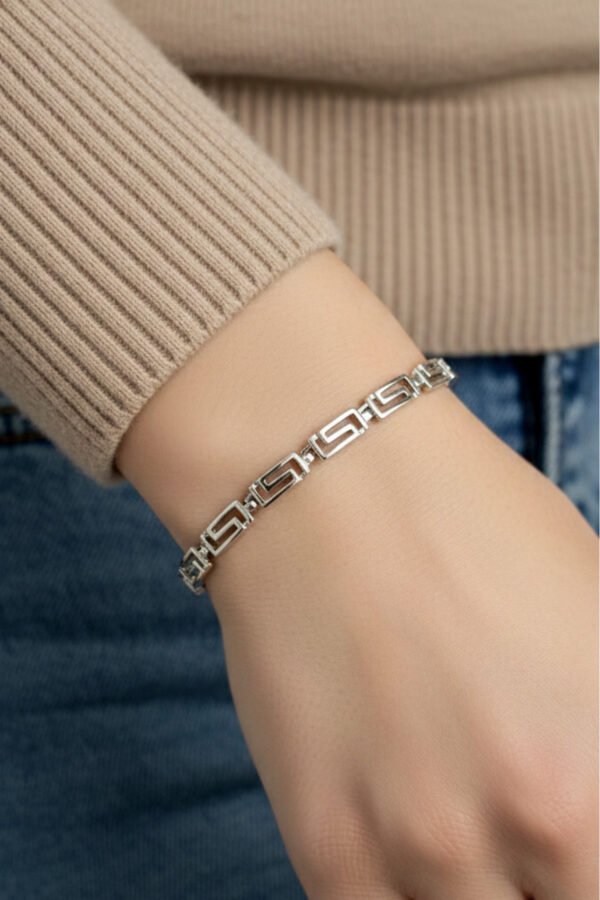 Alternative view of Xuping Grek Zincir Kadın Xuping Bileklik I 17+2 cm Altın Renkli Kadın Takı Bileklik